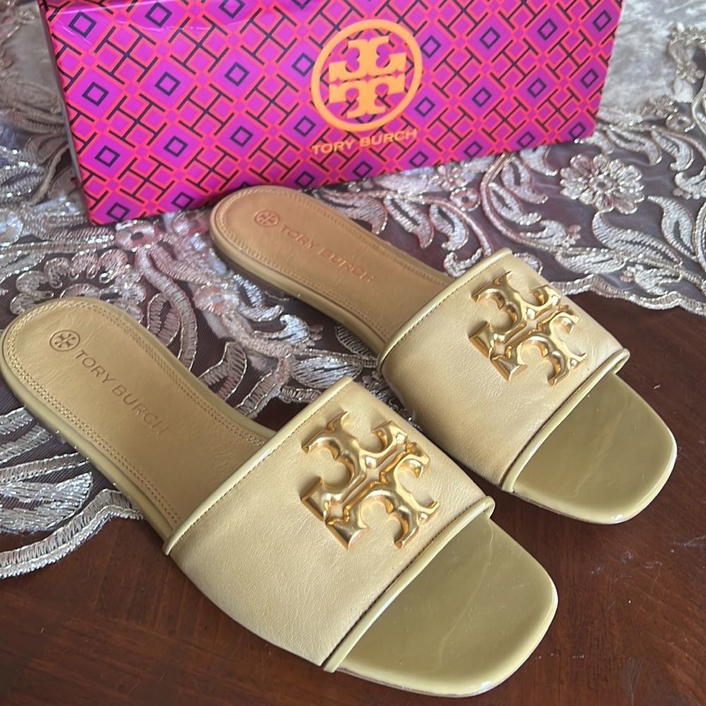 Tory Burch Eleanor leather slide - Picture 2 of 7